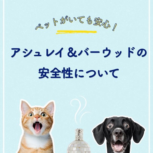 ペットがいても安心！アシュレイ&バーウッドの安全性について