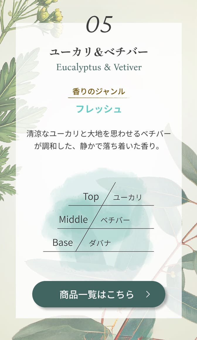 ユーカリ＆ベチバー