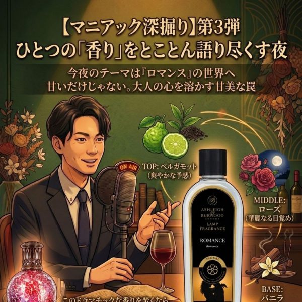 【マニアック深掘り】第3弾：甘いだけじゃない。大人の心を溶かす「ロマンス」の甘美な罠
