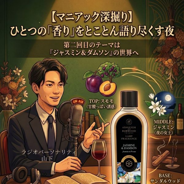 【マニアック深掘り】第2弾：ただ甘いだけじゃない「ジャスミン＆ダムソン」の秘密